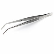 Surgical-Grade Stainless Steel 6" Angled Fine Tip Tweezers - Sweet Leaf Nursery