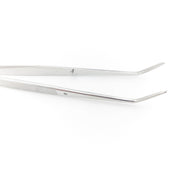 Surgical-Grade Stainless Steel 6" Angled Fine Tip Tweezers - Sweet Leaf Nursery