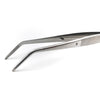 Surgical-Grade Stainless Steel 6" Angled Fine Tip Tweezers - Sweet Leaf Nursery